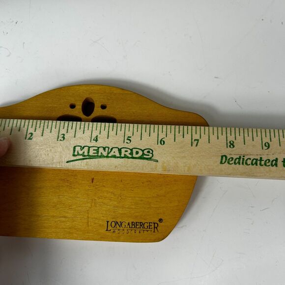 Longaberger Woodcrafts Bread Basket Wooden Dividers Set of 2 - Picture 5 of 6